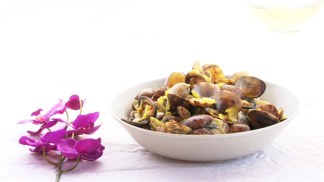 Rezept: Spanische Muscheln in Weißwein (Almejas a la Marinera) selber machen