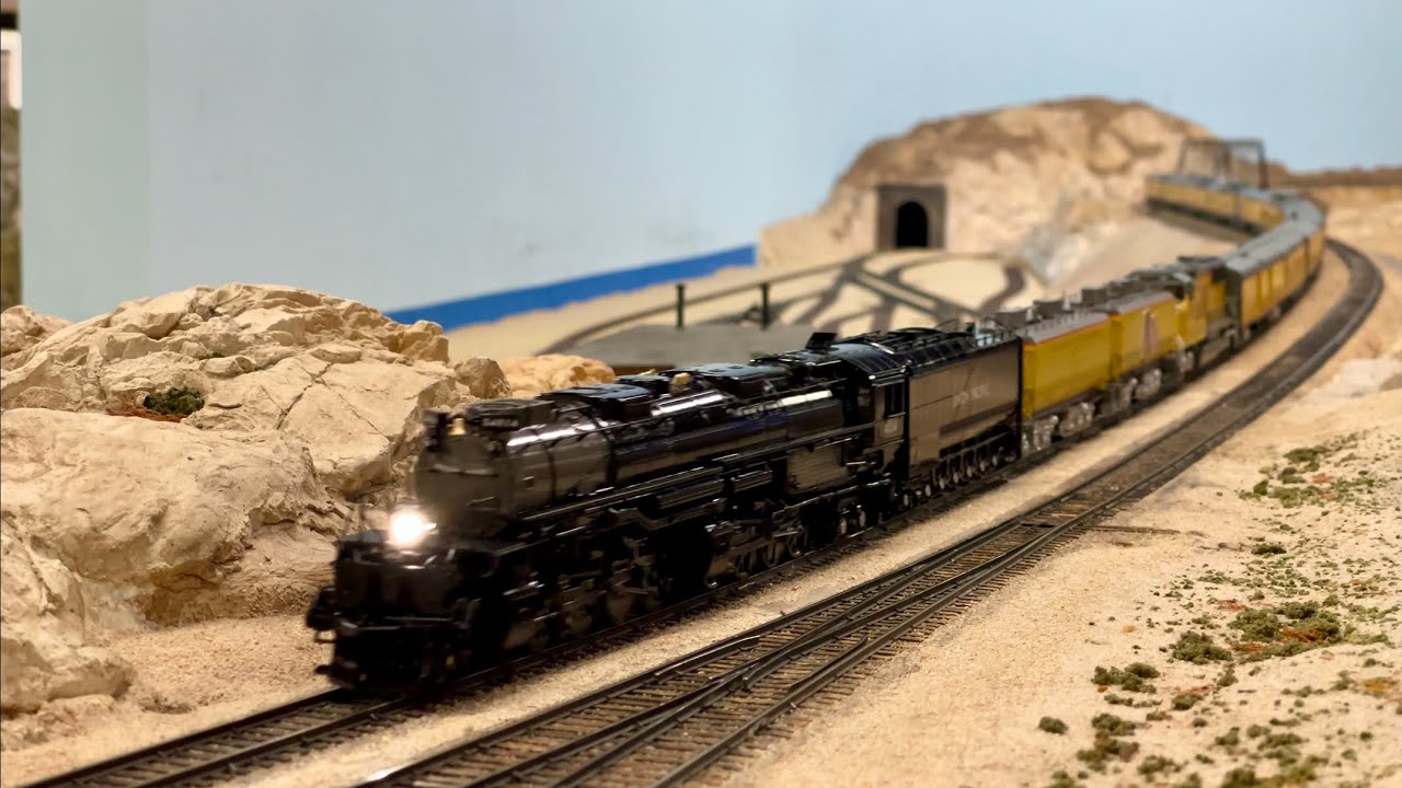 Non-Stop HO Scale Model Trains: Ep.43 | Amtrak & UP Big Boy Excursion