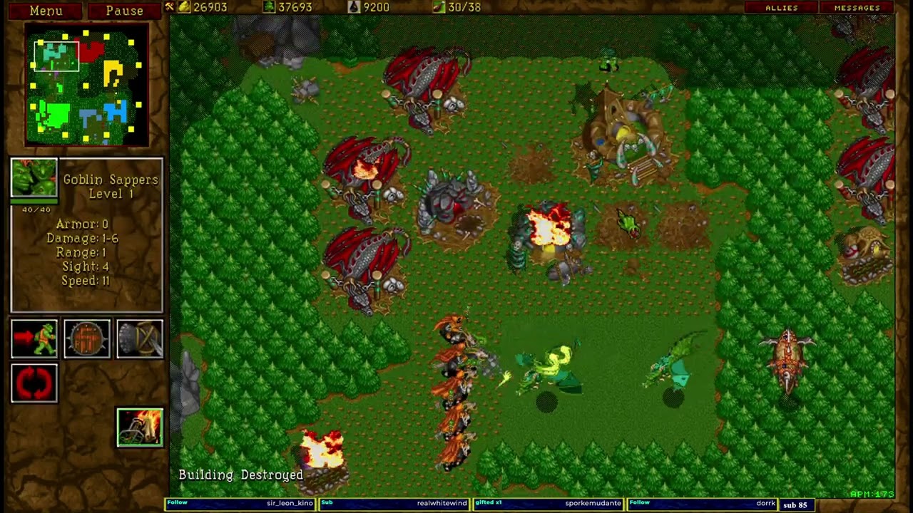 Warcraft 2 Chop Chop Mini 4v4