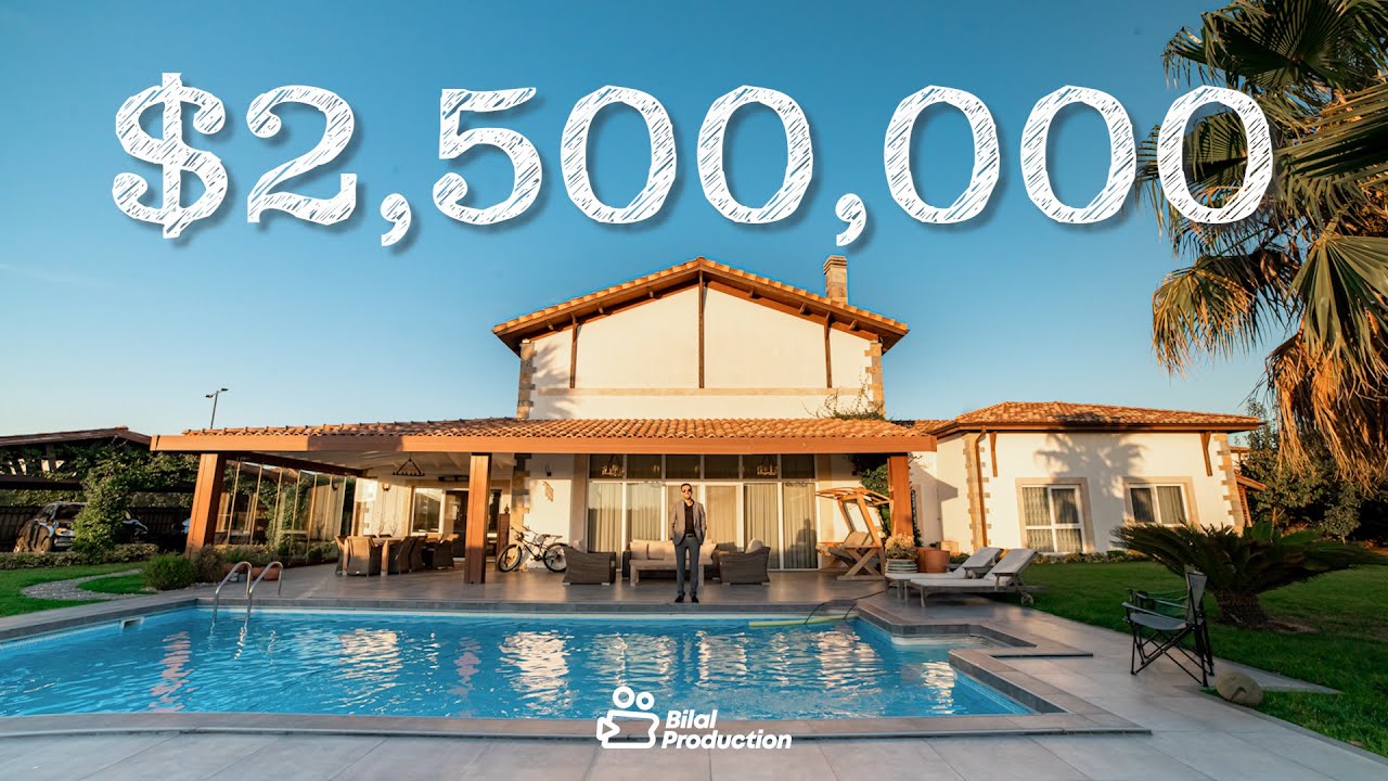 جولة داخل فيلا ريفية بسعر $2,500,000