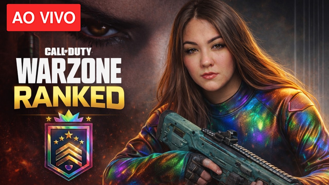 🔴 AO VIVO WARZONE RANQUEADA | RUMO AO IRIDESCENT 😈🔥