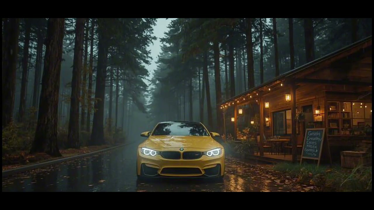 Ｆｏｒｅｓｔ  Ｅｓｃａｐｅ 🌲🚗 | Lo-Fi forest  Mix for a Rainy Drive bmw - LOFICARS 