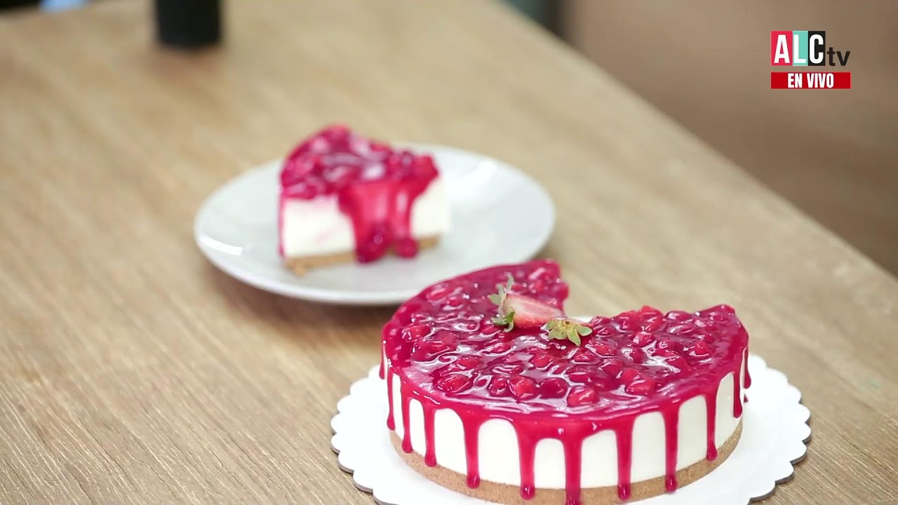 🔴 CHEESECAKE DE FRESA CON GREZZIA LOPEZ 🍰 |  #Studiococina