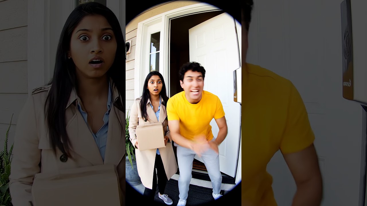 Firefly “Create a short Ring door camera skit where the homeowner opens the door, yells ‘The portal