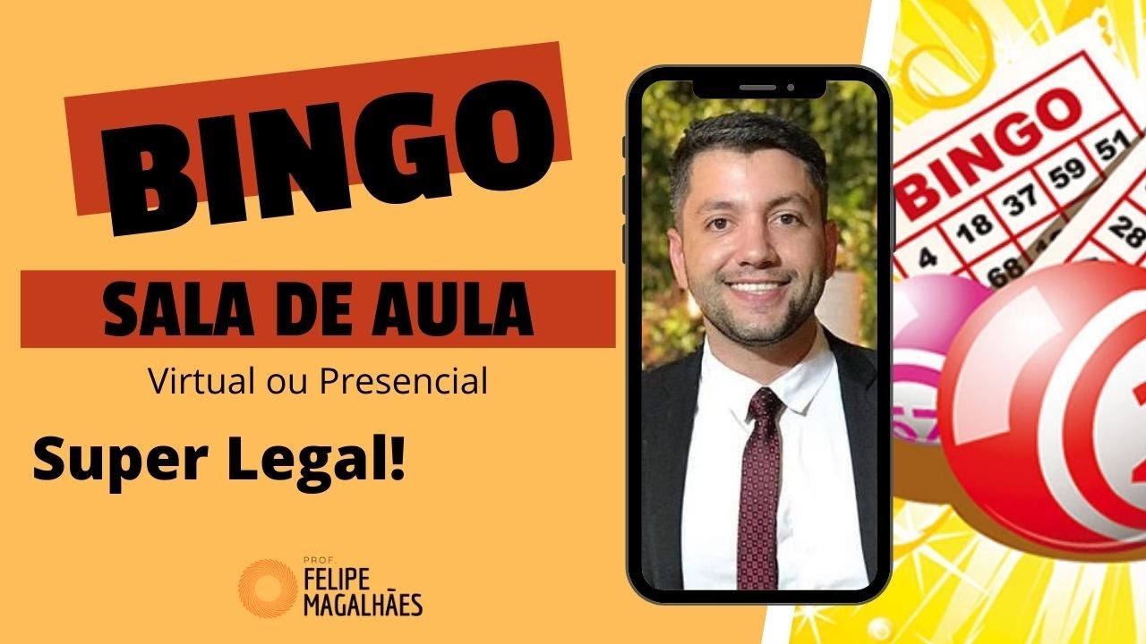 JOGO EDUCATIVO - BINGO PARA QUALQUER TIPO DE AULA, REMOTA OU PRESENCIAL!