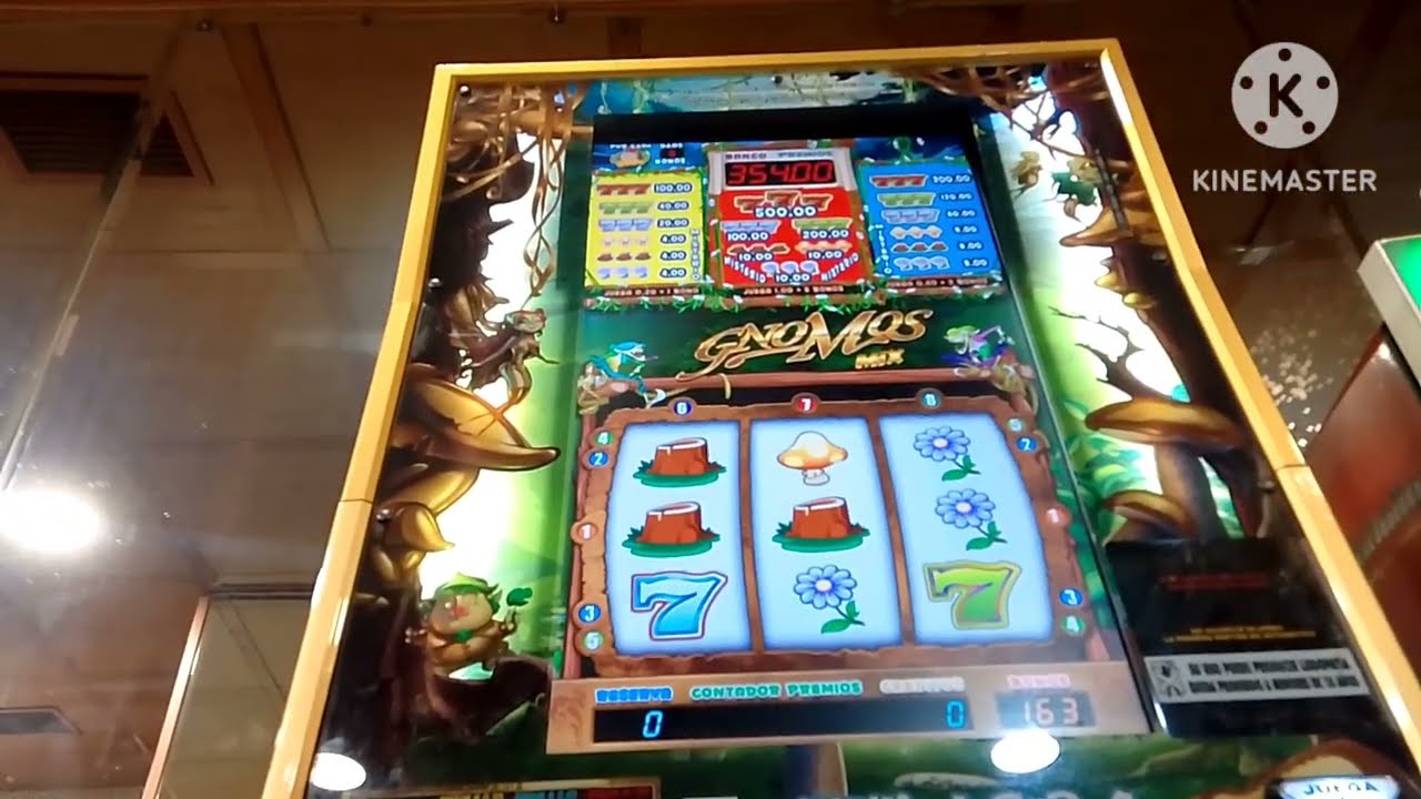 Maquina tragaperras slot en el bar: ciclo de campanas Me paga  860&euro; 🤑🤑🎰🎰!!