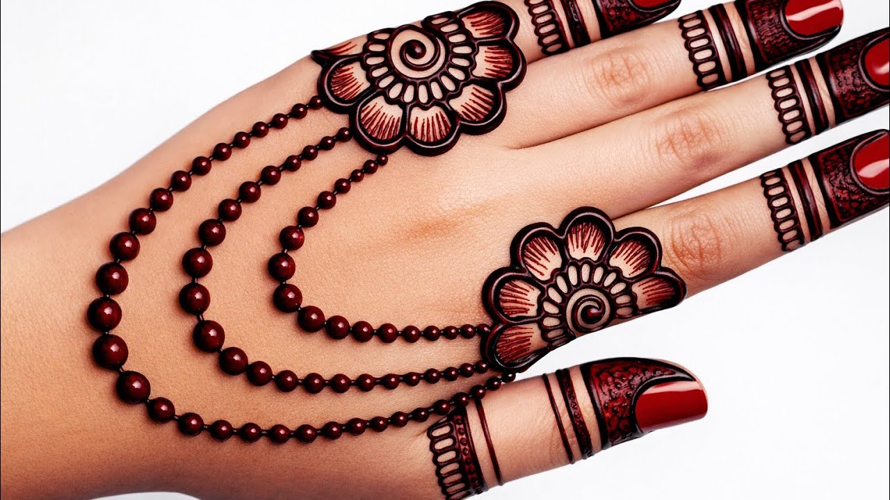 😱🔥easy top Arabic mehndi design-weddingDulhan special #mehndidesign-simple#henna #madhi#eid #mehandi