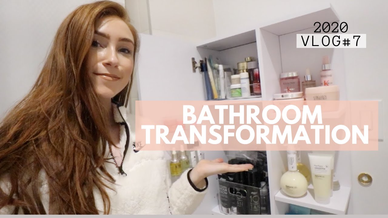 NYC APARTMENT TOUR - THE BATHROOM | Dream Bathroom Organization! 2020 Vlog #7