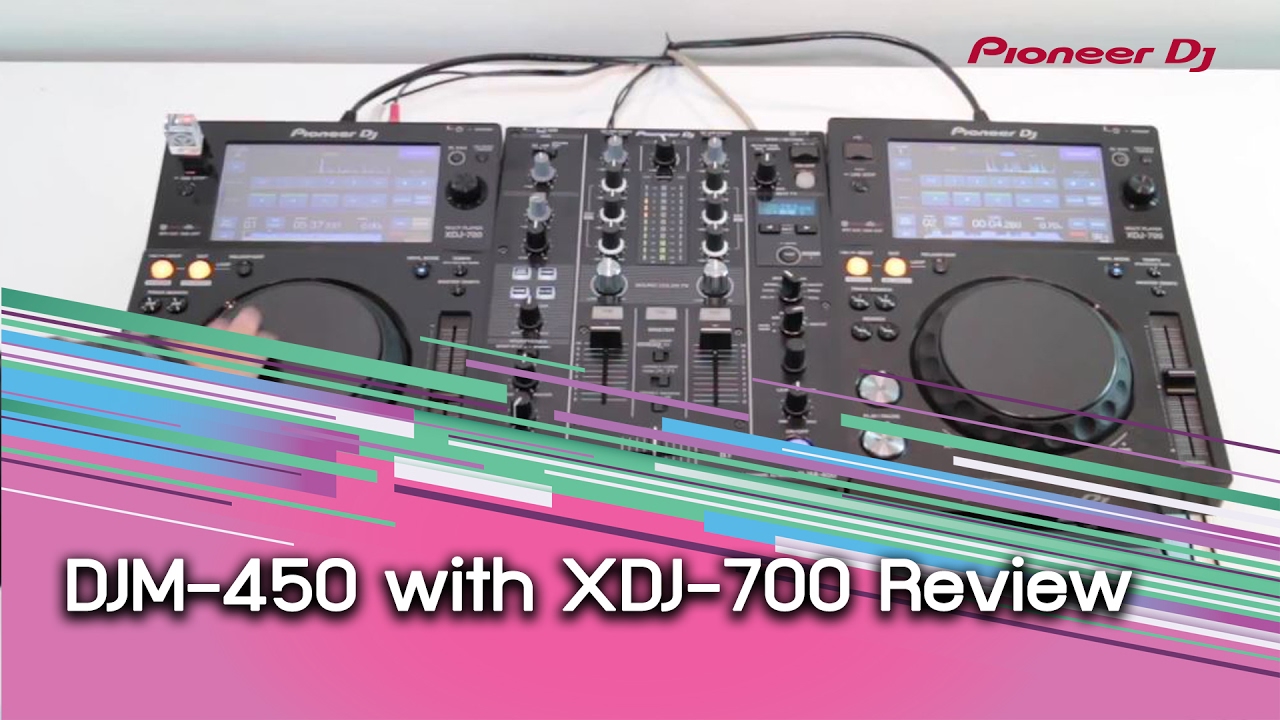 Pioneer DJ : Pioneer DJ DJM-450 with XDJ-700 Review