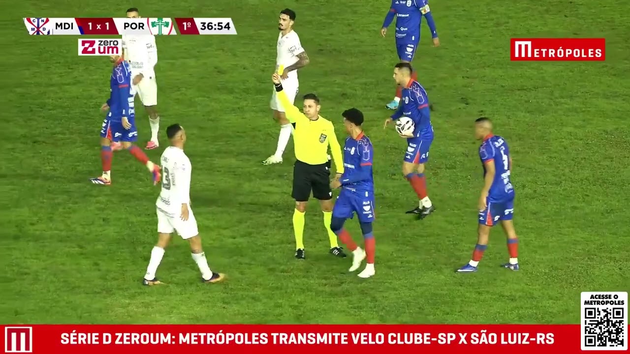 Marc&iacute;lio Dias-SC 1 x 1 Portuguesa-SP | Melhores Momentos | Brasileir&atilde;o S&eacute;rie D ZeroUm