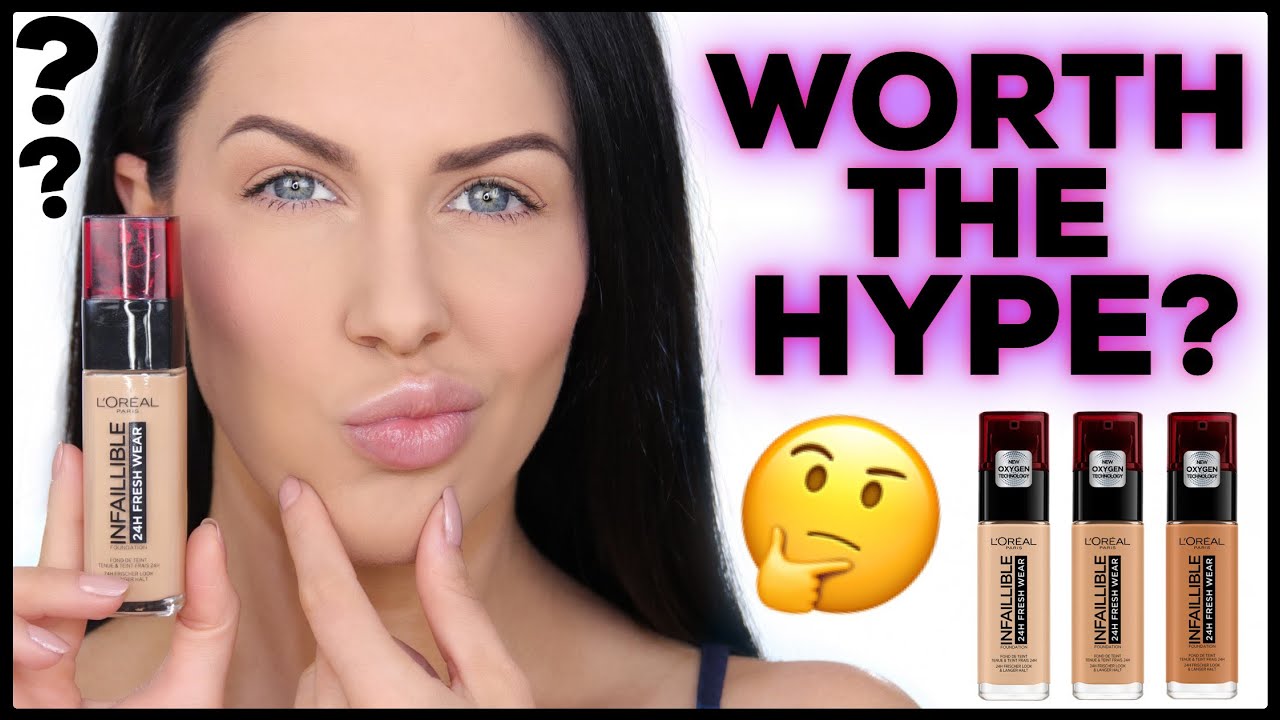 L'OREAL INFALLIBLE FRESH WEAR FOUNDATION - IS IT REALLY WORTH THE HYPE?!!