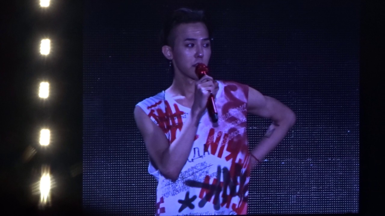 170610  지드래곤 G-DRAGON Live in Seoul - Act III MOTTE - Talk