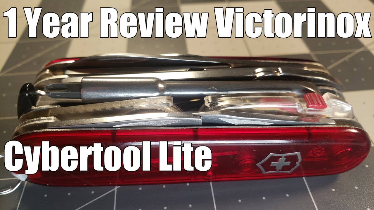 Обзор Victorinox Swiss Army Cybertool Lite за 1 год