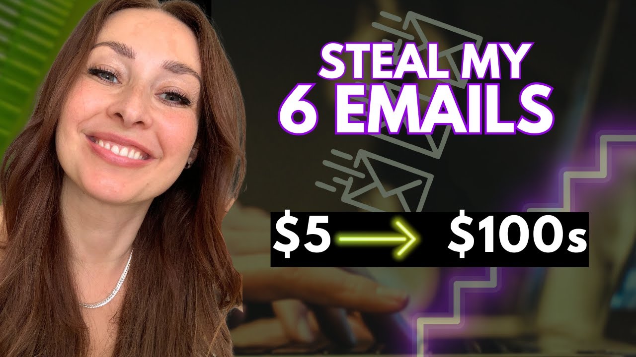 The Exact 6 Email Sequence That Turned My $5 Offer Into $100+ Sales