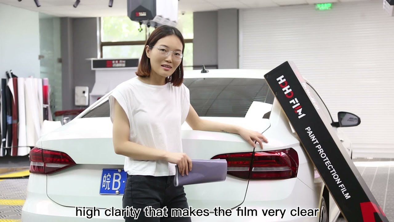 HOHO TPU Headlight protection film case presentation