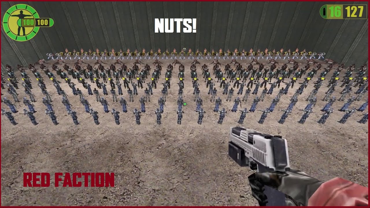 Red Faction - NUTS (Custom Map) - All Kills
