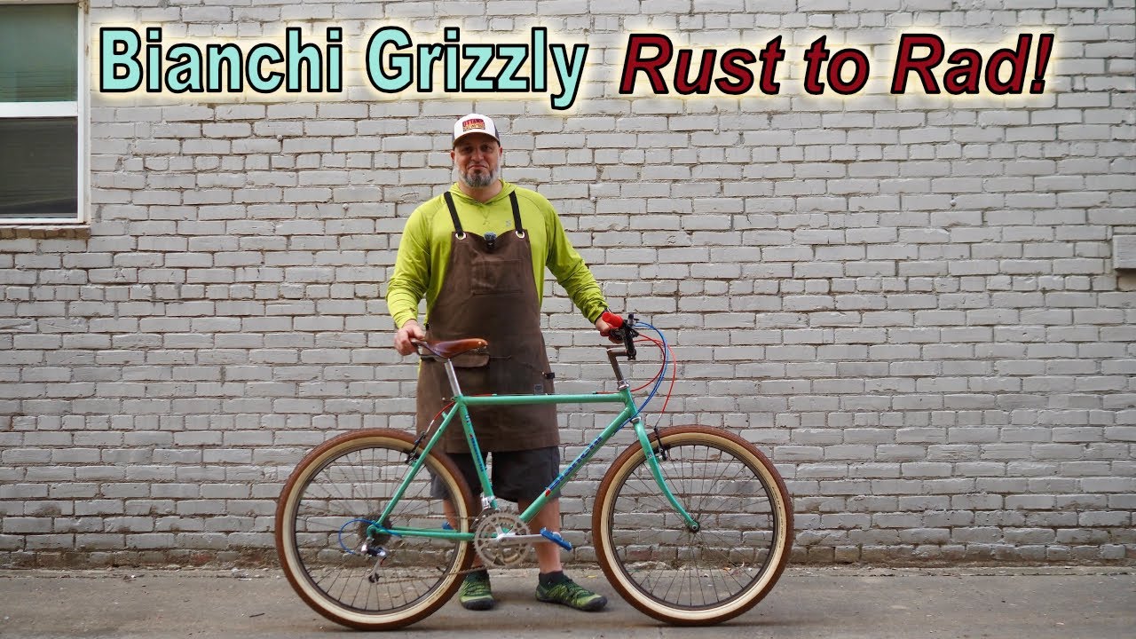 Реставрация Bianchi Grizzly | Возрождение классики горного велосипеда 90-х