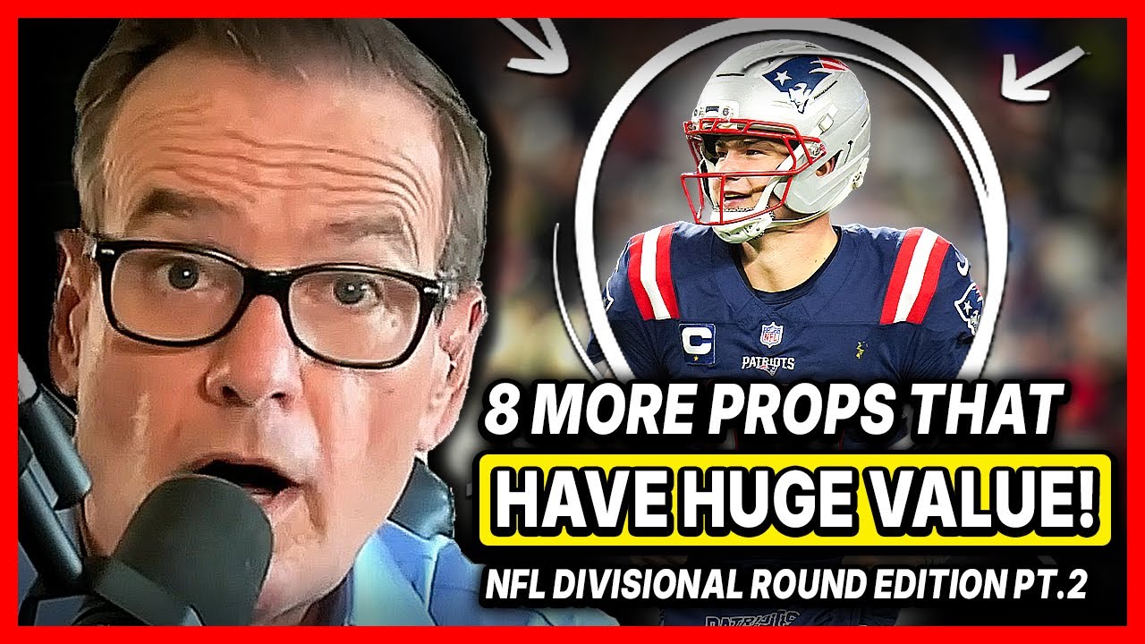 I Analyzed Every Divisional Round Prop — Here’s 8 MORE Props That I LOVE (as a Prop Betting Expert)
