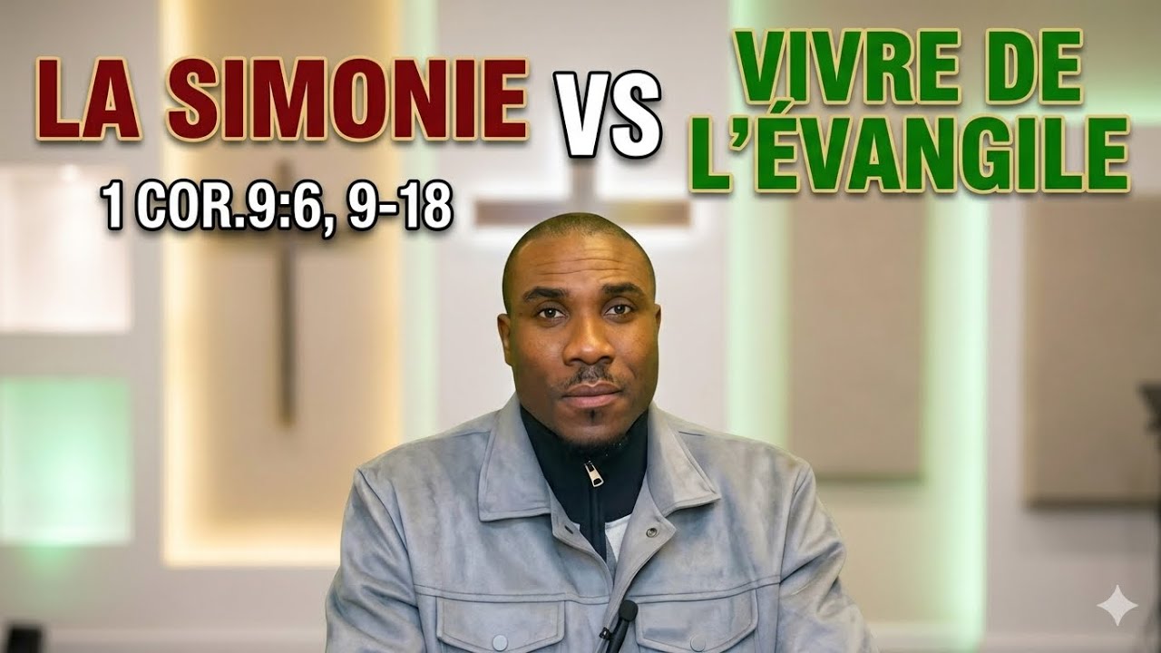 🛑La Simonie VS Vivre de l’Evangile