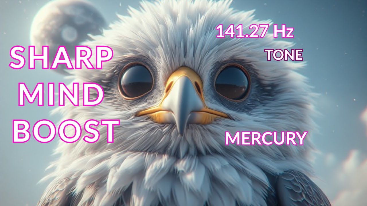 Mercury 141.27 Hz Pure Tone | Planetary Frequency for Sharp Mind Boost and Clear Communication!