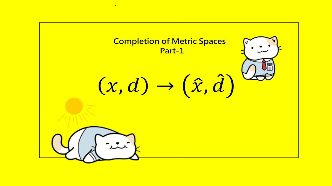 Completion of Metric Space part 1