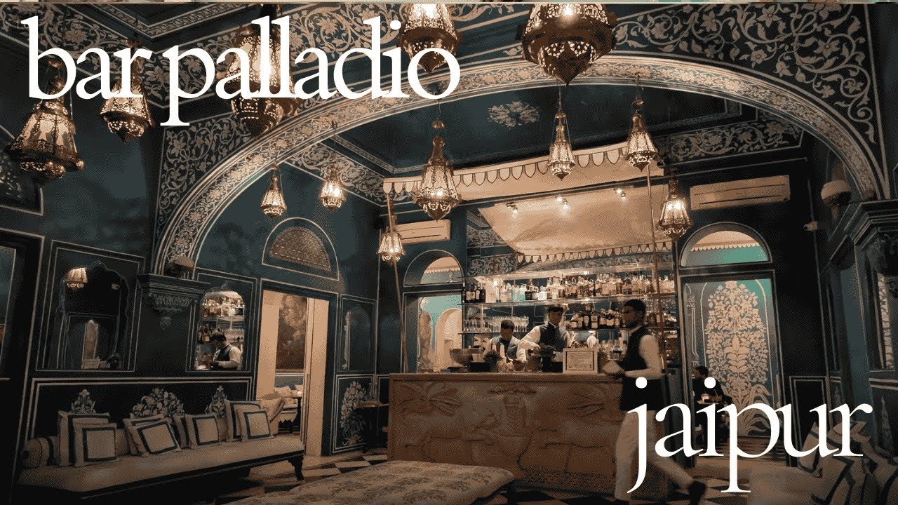 Bar Palladio in Jaipur 🥂 | India's Most Instagrammable Cafe 📷