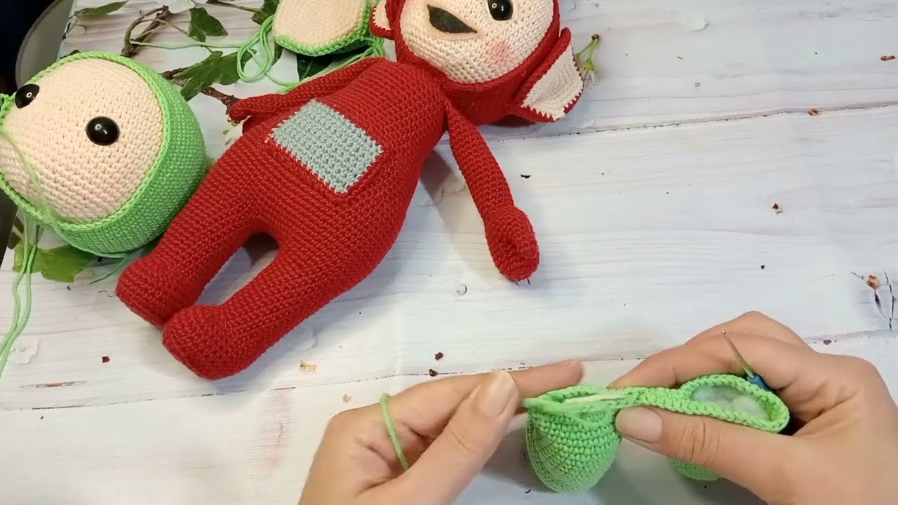 Teletabiler 3.bölüm gövde #handgestrickt #crochet #handmade #amigurumi #faitmain #pattern #teletubbi