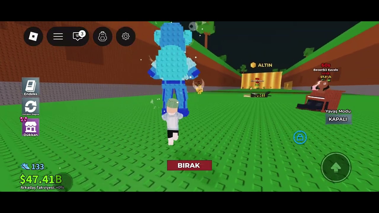 Steal a Brainot vs Escape tsunami yarışması