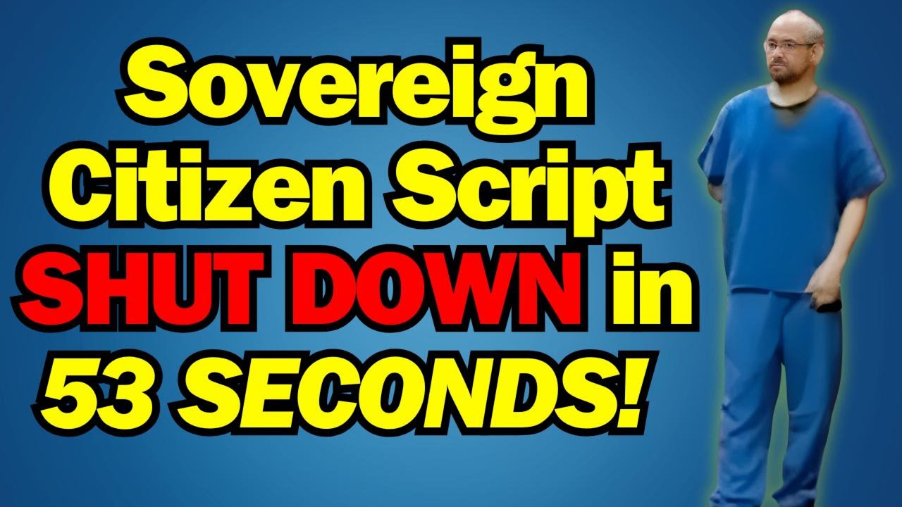 Fastest Sovereign Citizen Hearing in History | 53 Seconds of CHAOS
