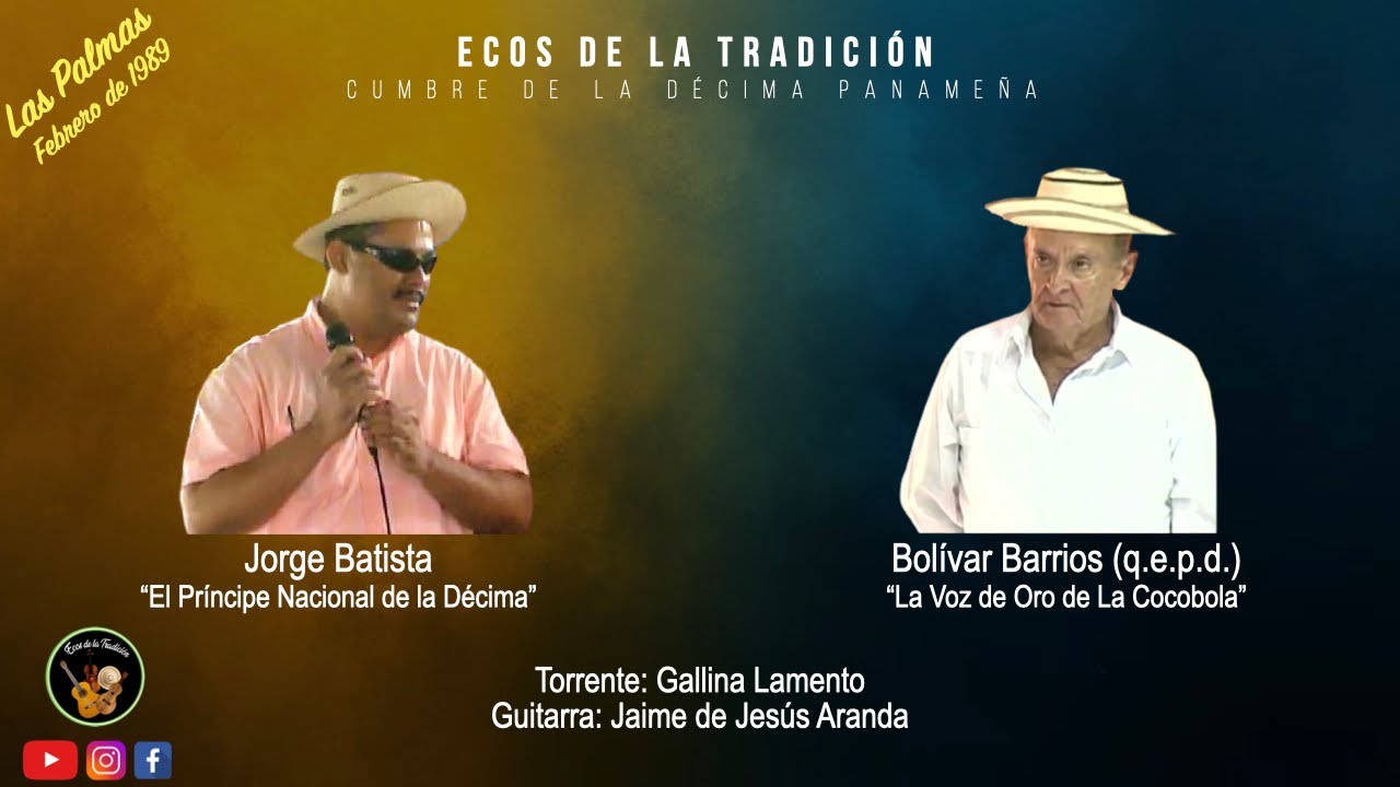 Jorge Batista y Bolívar Barrios - Gallina Lamento - No. 896