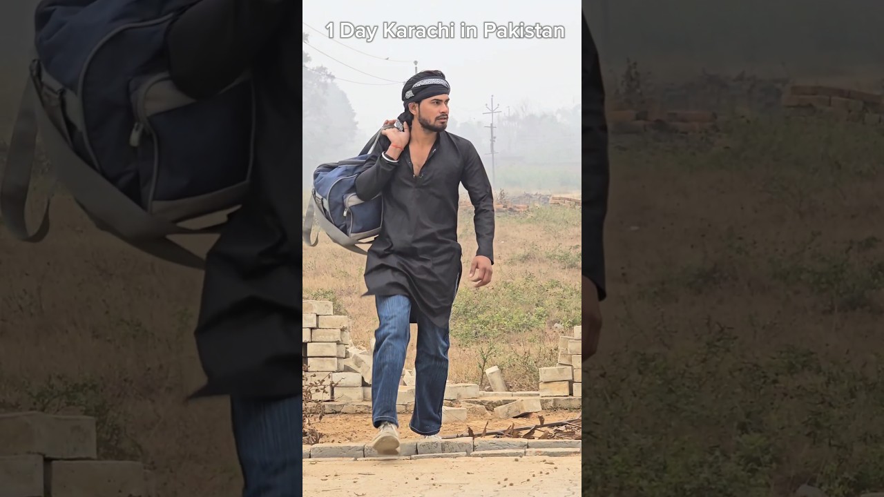 1 Day Karachi in Pakistan new comedy video.