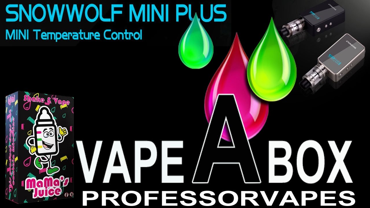 snowwolf mini plus with shake and vape from vape a box