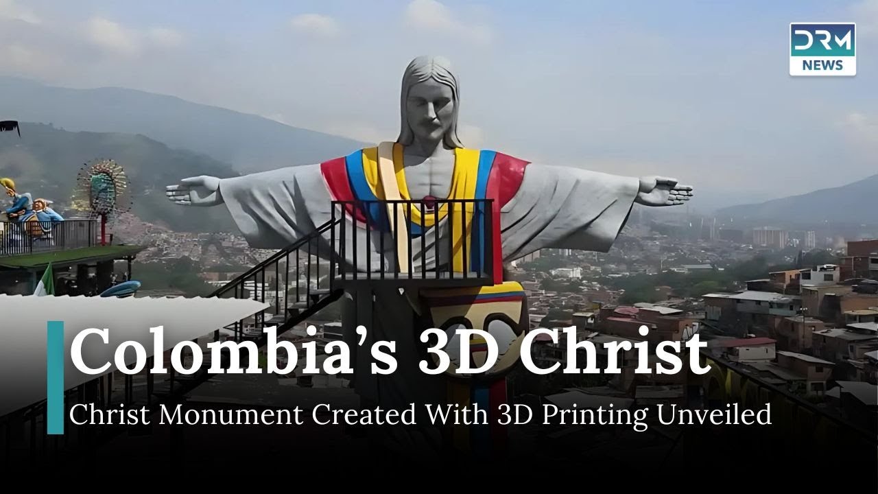 Colombia Unveils Christ Monument Created With 3D Printing | News Today | DRM News | AI14