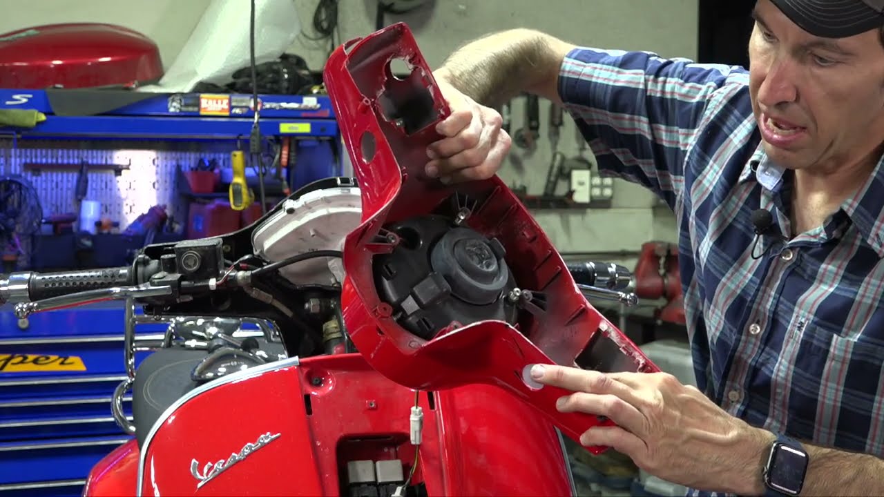 How To Replace the Brake Light Switch on a Modern Vespa GTS