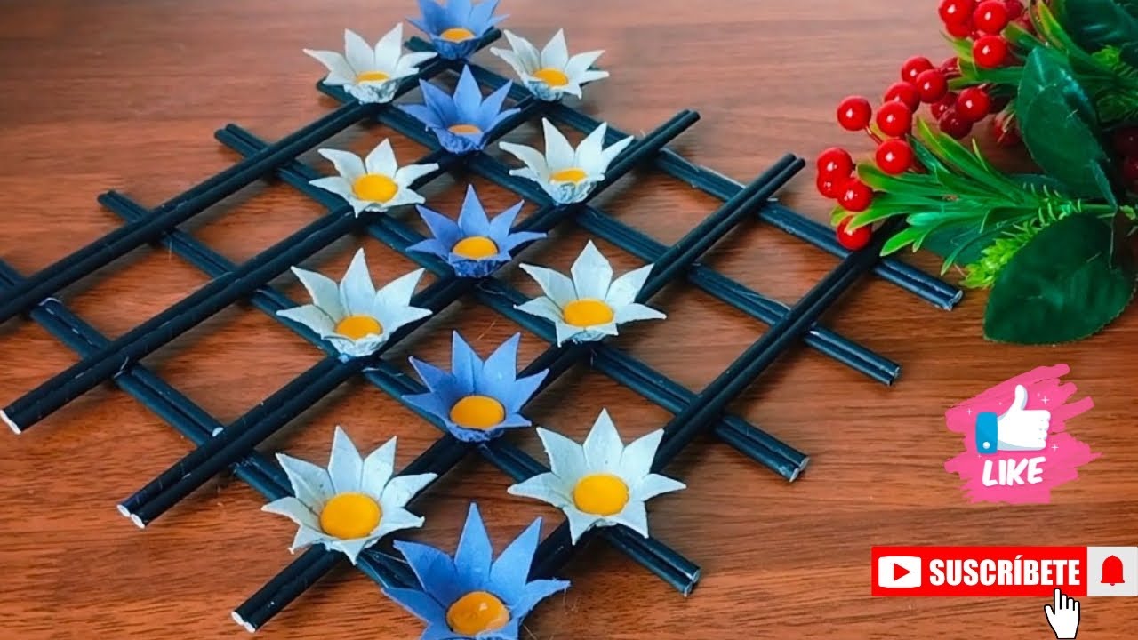 Very  simple paper wall decorate