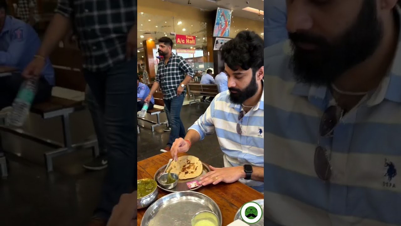 My Highway Dhaba Plate at Murthal | Veggie Paaji #shorts #ashortaday #streetfood