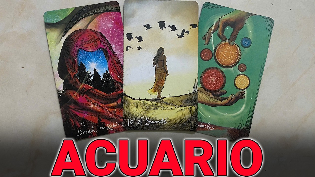 Acuario 😱 Una verdad sobre tu amor sale a la luz hoy 💔 Tarot Amor Diario