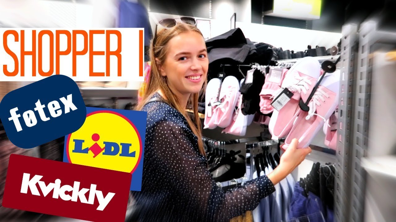 KØBER TØJ I SUPERMARKEDER!