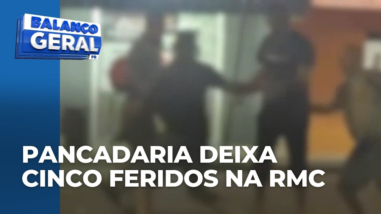 Discuss&atilde;o entre amigos termina em pancadaria na RMC; cinco ficaram feridos, um deles em estado grave