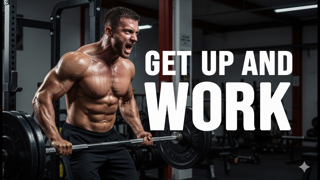 GET UP AND WORK |Positive Motivational Speech | Must Watch