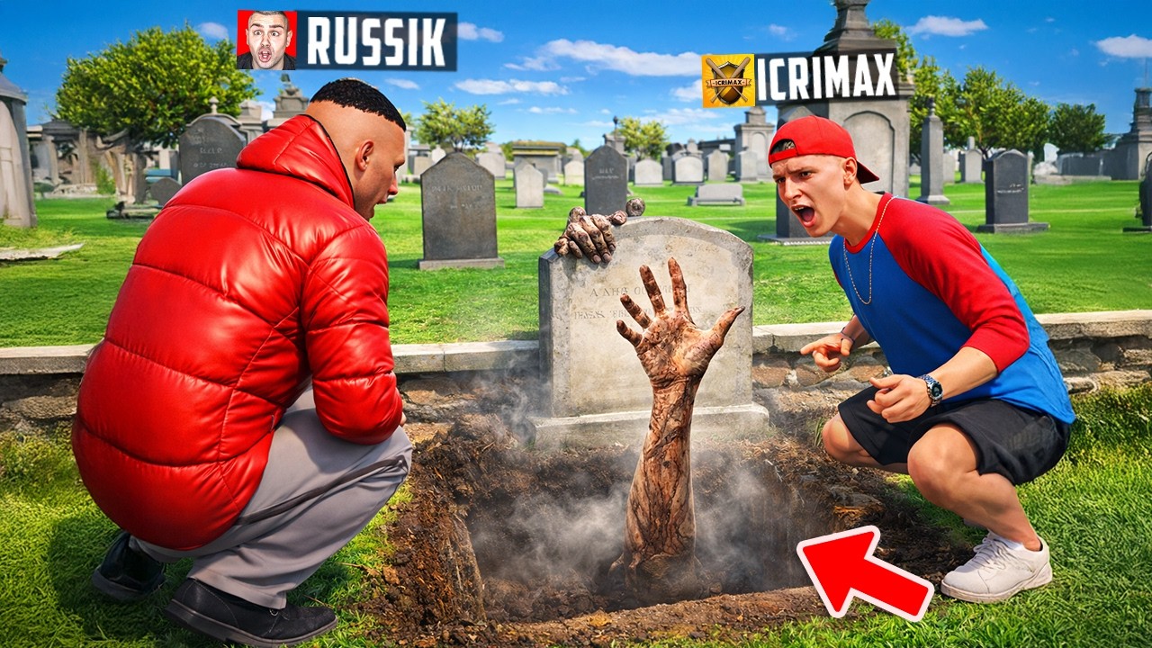 JEMAND WOHNT unter dem FRIEDHOF in GTA 5 RP!