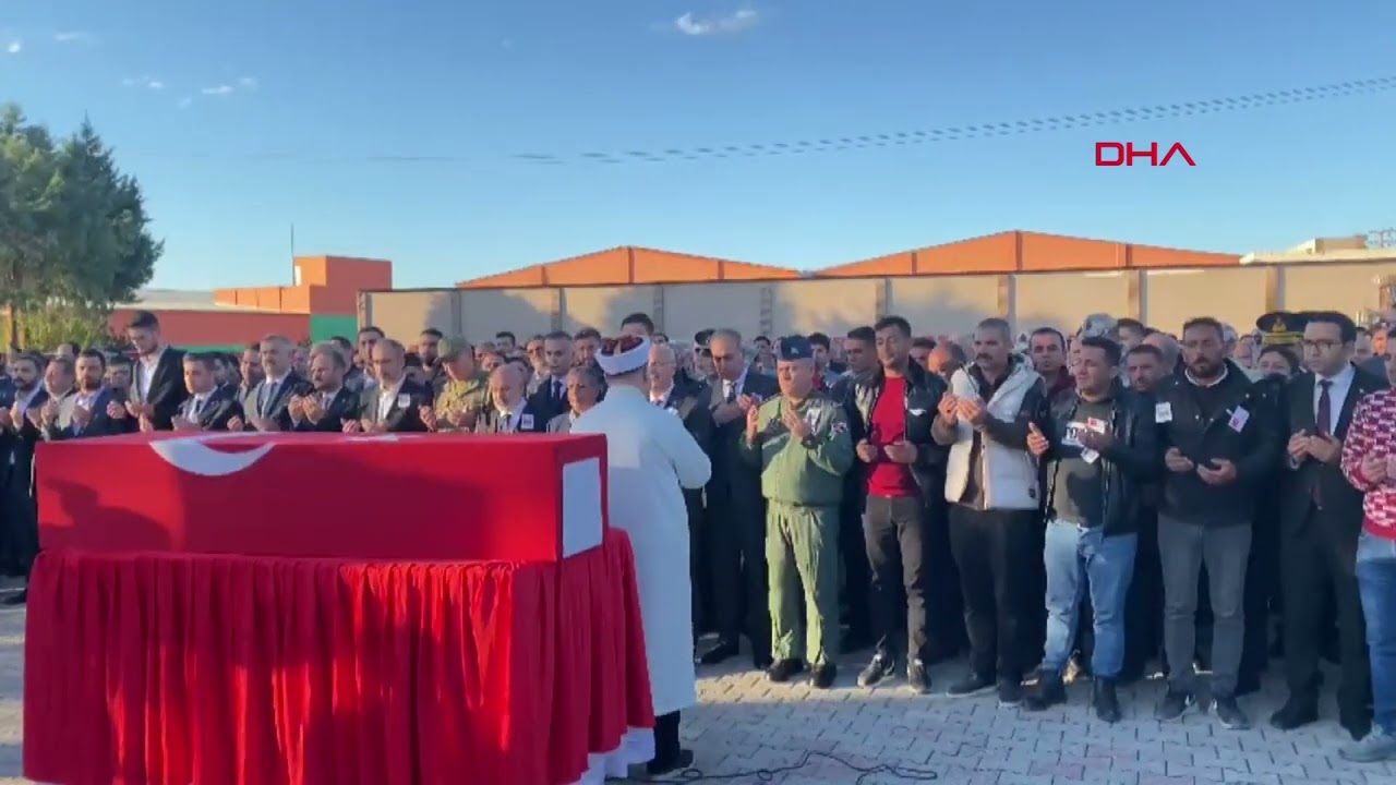 Şehit Astsubay Çalış, son yolculuğuna uğurlandı