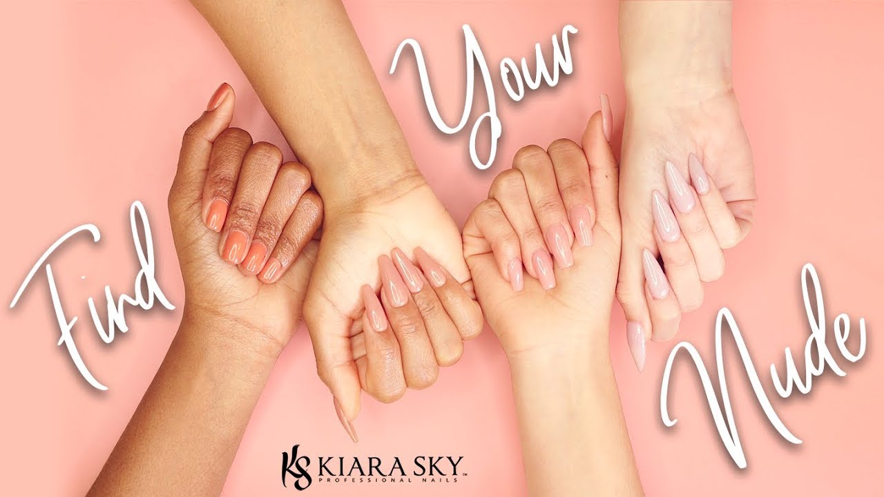 💅🏻A Nude for Every Skin Tone 💅🏾  How to Find Your Perfect Nude -  Nude Mani