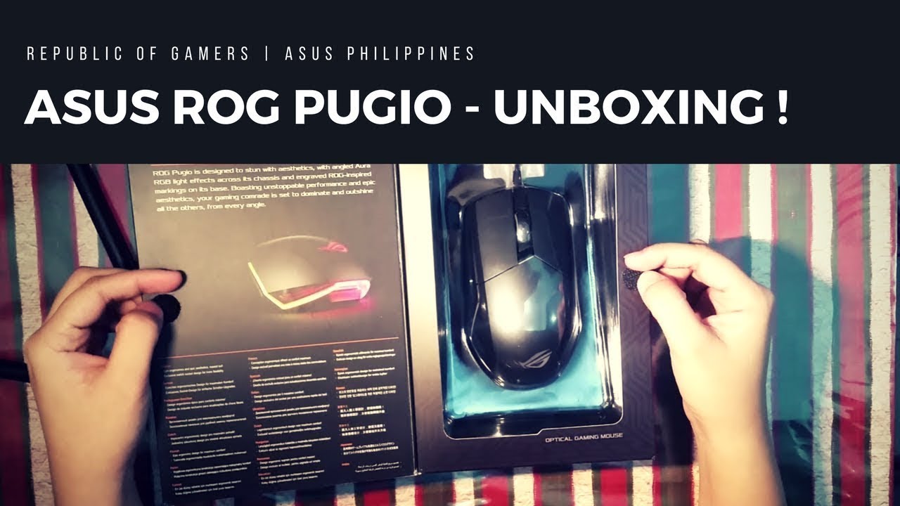 ASUS ROG Pugio Unboxing!