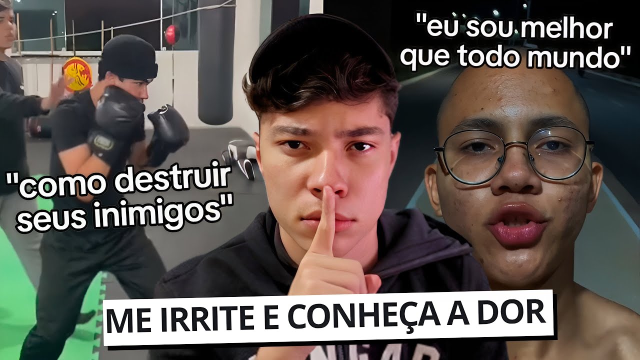os estranhos do TIKTOK que se acham INVENCÍVEL