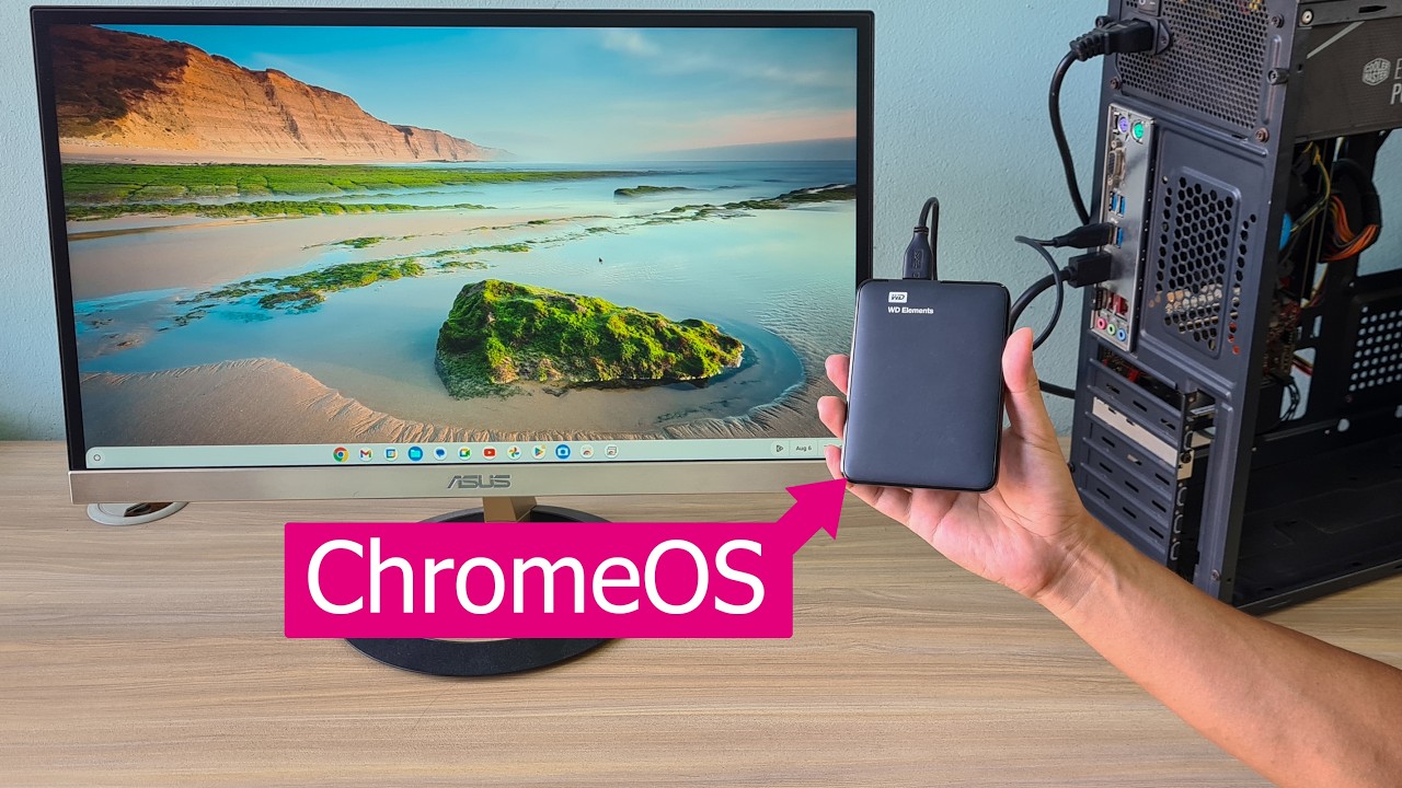 Как установить ChromeOS (Google Play) на внешний жесткий диск