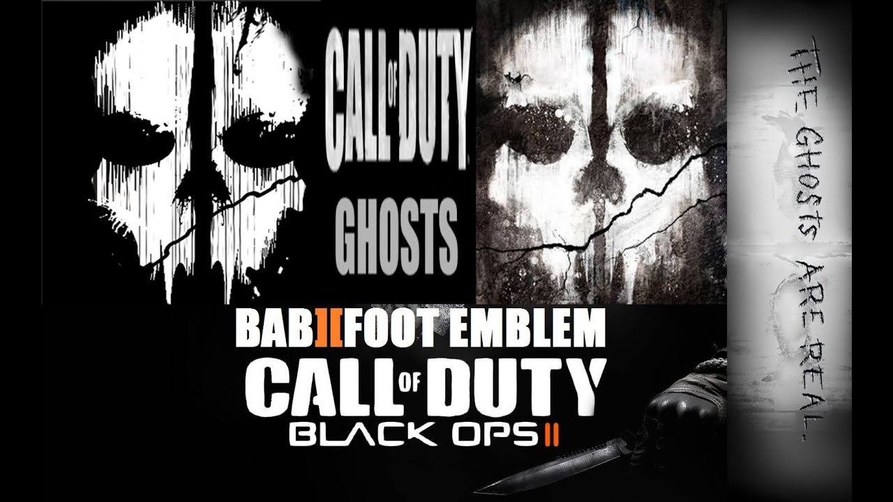COD Black Ops 2 Emblem Tutorial  - Call of duty Ghosts