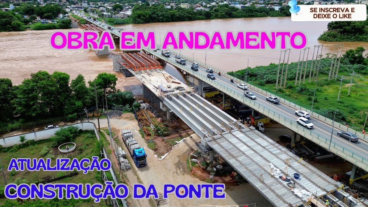 CONSTRUÇÃO DA PONTE  -  OBRA EM ANDAMENTO - 24-01-2026