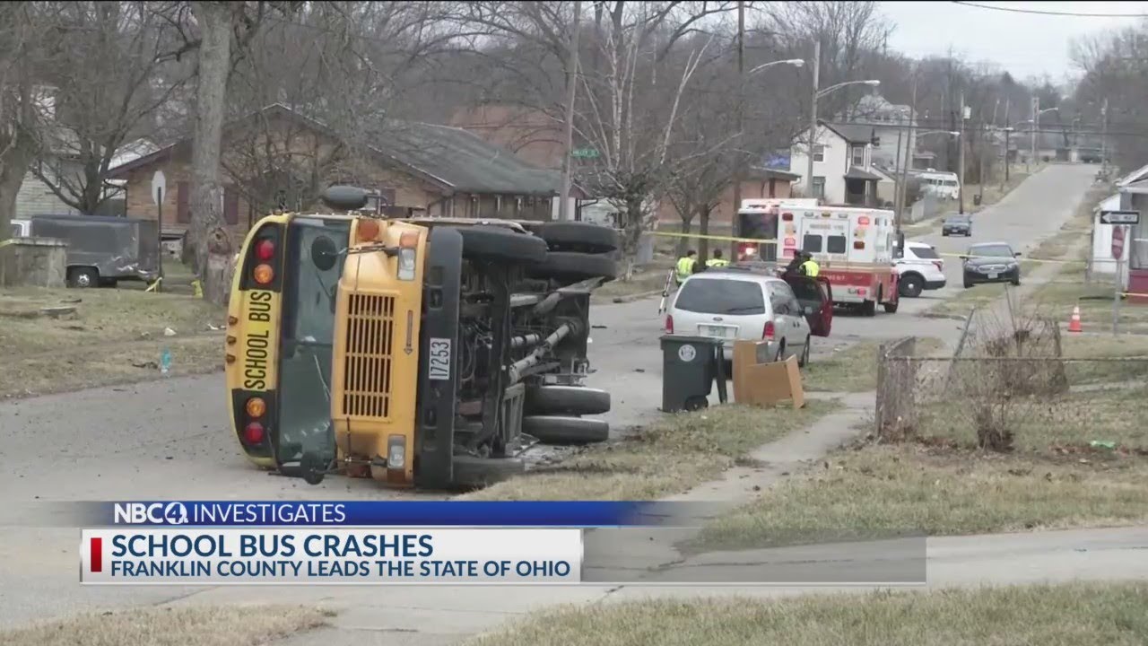 More school bus crashes in Franklin Co. than other Ohio counties, OSHP says