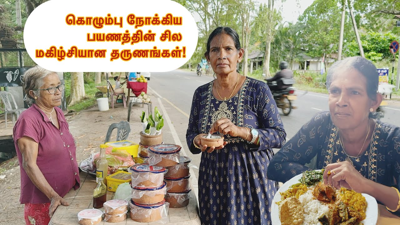 கொழும்பு நோக்கிய பயணத்தின் சில மகிழ்ச்சியான தருணங்கள்! | Sri Lanka Travel Vlog!